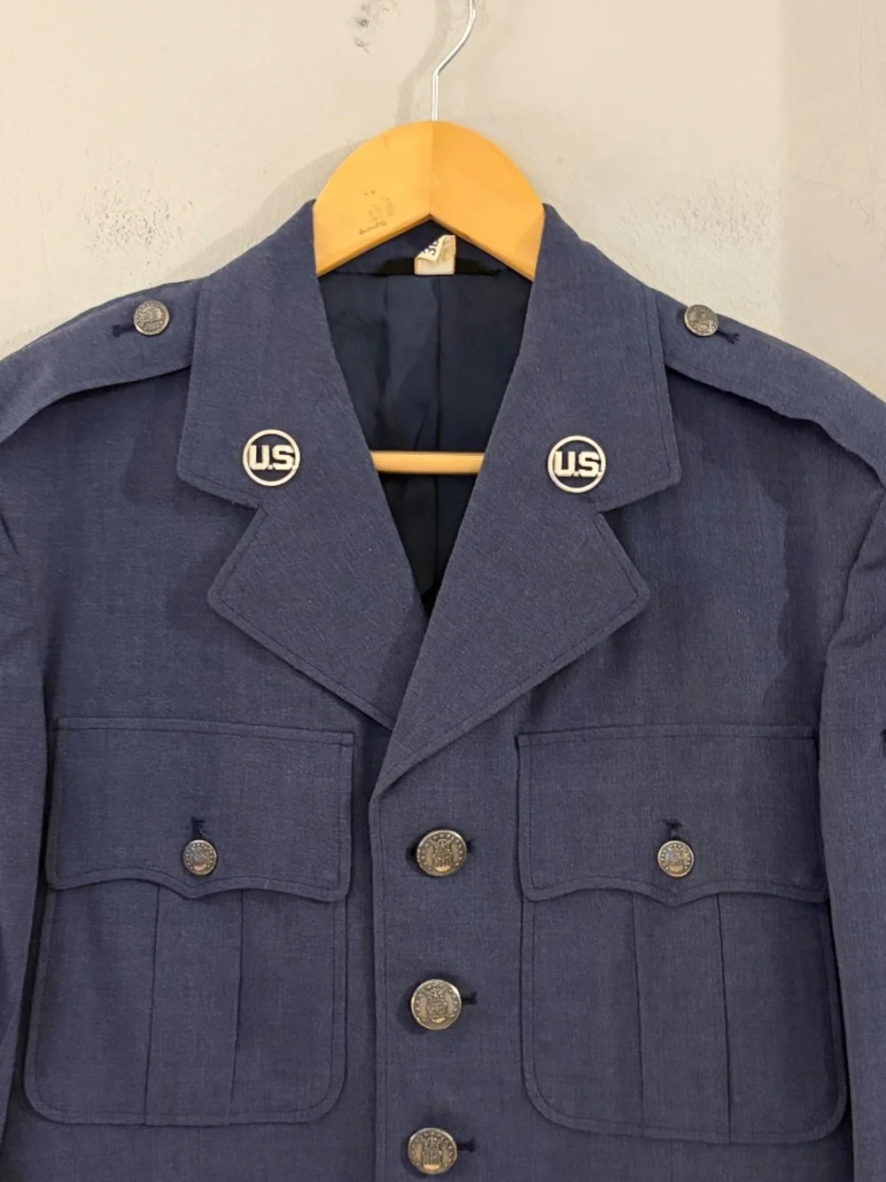 vintage USAF vietnam era dress suit